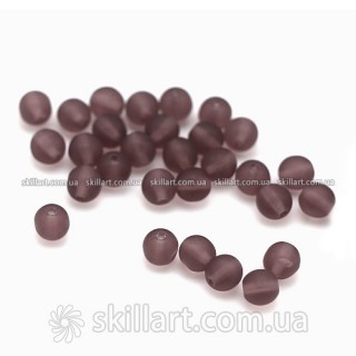 Бусины Preciosa, Amethyst matt 6мм