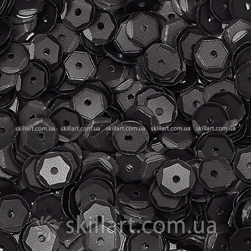 Пайетки 6мм шестигранные (5гр) DM038M