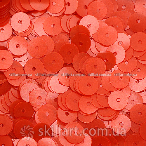 Пайетки 6мм плоские (5гр) PA46P8A