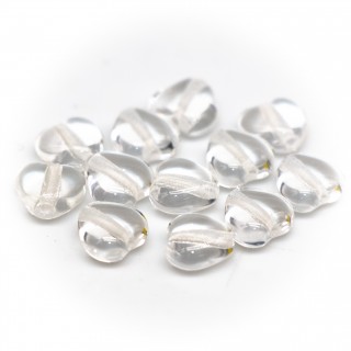 Бусины HEARTS прозрачный хрустальный 6/6 мм