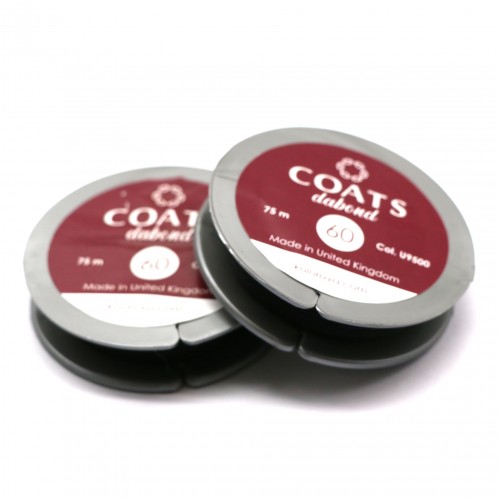 Нитки Dabond 60, 75м - черный