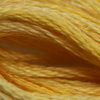 Мулине меланж DMC 4075, темно-желтый