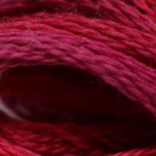 Мулине меланж DMC 4210, вишнево-красный