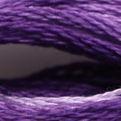 Муліне меланж DMC 52, фіолетовий-ніжно фіолетовий