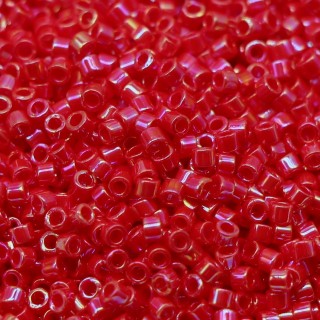 Бисер DB-162 Бисер Miyuki Delica Beads 11/0 (радужный красный)