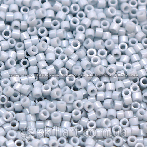 Бисер DB-209-1 Miyuki Delica Beads 11/0 (блестящий, светло серый)
