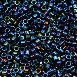 Бисер DB-2 Бисер Miyuki Delica Beads 11/0 (металлик ирис, темно-синий)