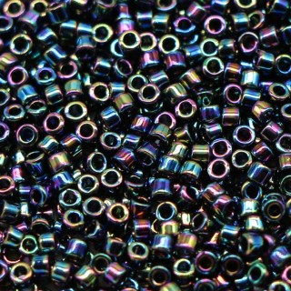 Бисер DB-5 Бисер Miyuki Delica Beads 11/0 (металлик ирис, синий)