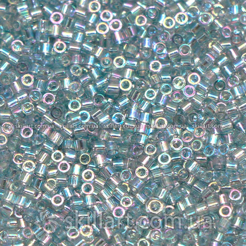 Бисер DBS-110 Miyuki Delica Beads Cut 15/0 (радужный, хрустальный)
