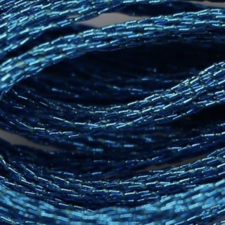 Мулине металлизированное DMC Е384, голубой аквамарин