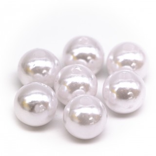 Бусы жемчужные 12/0 белые