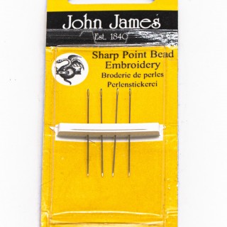 Бисерная игла набор JohnJames (Англия) №12
