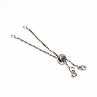 Цепочки регулируемые из нержавеющей стали, 5 см, сталь.