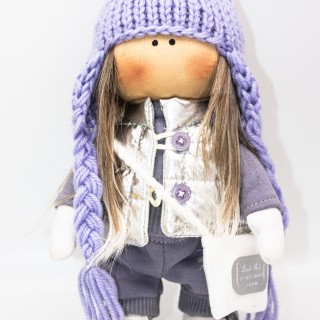 Кукла ручной работы "Лавандовая Нежность" 23см
