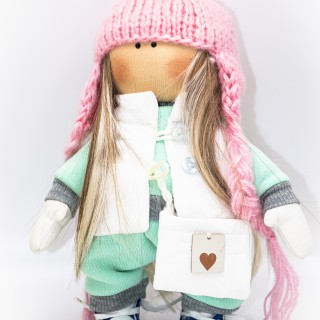 Кукла ручной работы "Соцветие Весны" 23см