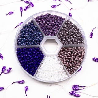 Набор бисера Preciosa 8/0 SKN-242