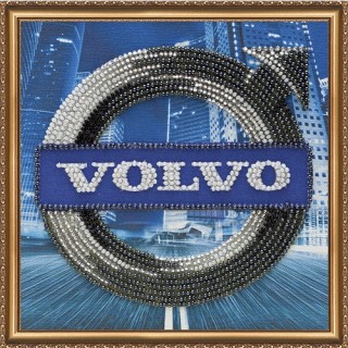AM-061 VOLVO. Набор для вышивки бисером на холсте. Абрис Арт