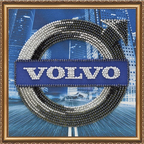 AM-061 VOLVO. Набор для вышивки бисером на холсте. Абрис Арт