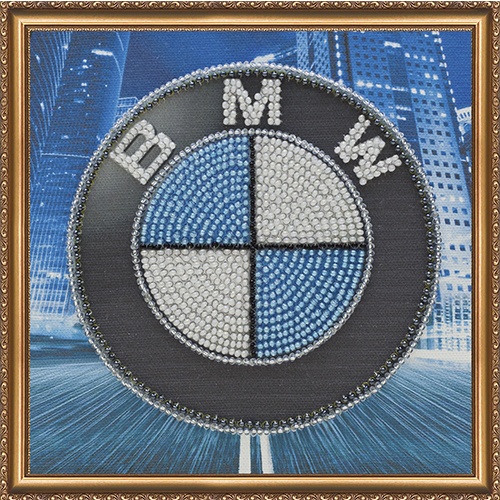 АM-062 BMW. Набор для вышивки бисером на холсте. Абрис Арт