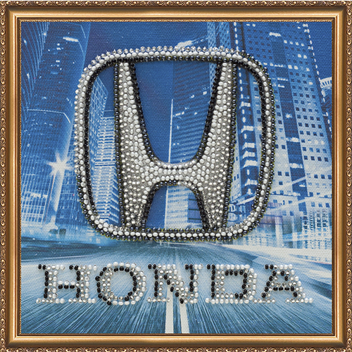 AM-063 HONDA. Набор для вышивки бисером на холсте. Абрис Арт