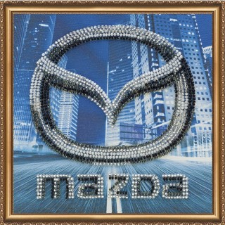 AM-064 MAZDA. Набор для вышивки бисером на холсте. Абрис Арт