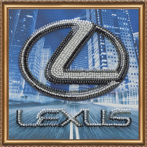 AM-070 LEXUS. Набор для вышивки бисером на холсте. Абрис Арт